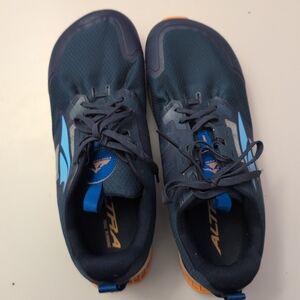 Altra Lone Peak 7 Blue and Orange Running Shoes Men 10 Wide